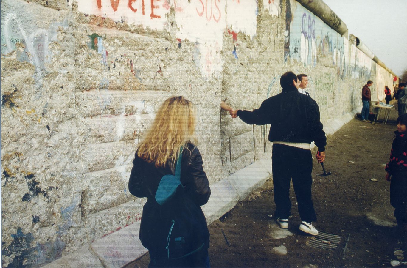 Der Schrei, drehbar, Öl auf Leinwand, 100 x 100 cm,Berlin 1981